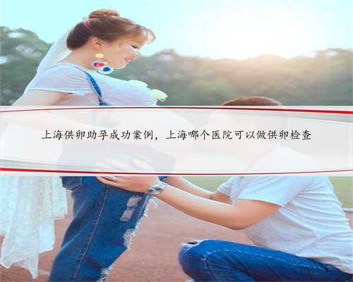 上海供卵助孕成功案例，上海哪个医院可以做供卵检查